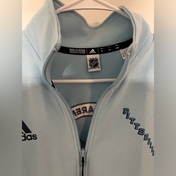 Vintage Adidas Penguins Zip-up Track Suit - Picture 2 of 4